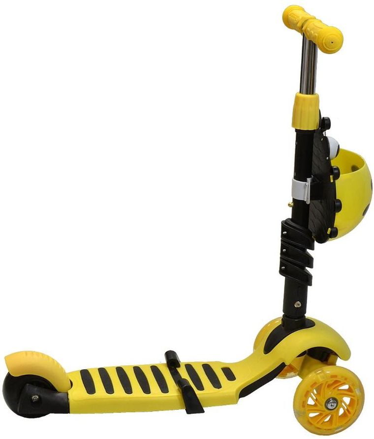 Enero, hulajnoga balansowa, jeździk 3w1, żółta biedronka