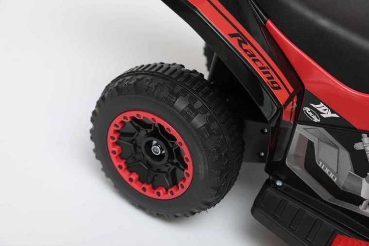 Enero, Micron, quad, pojazd na akumulator, czerwony