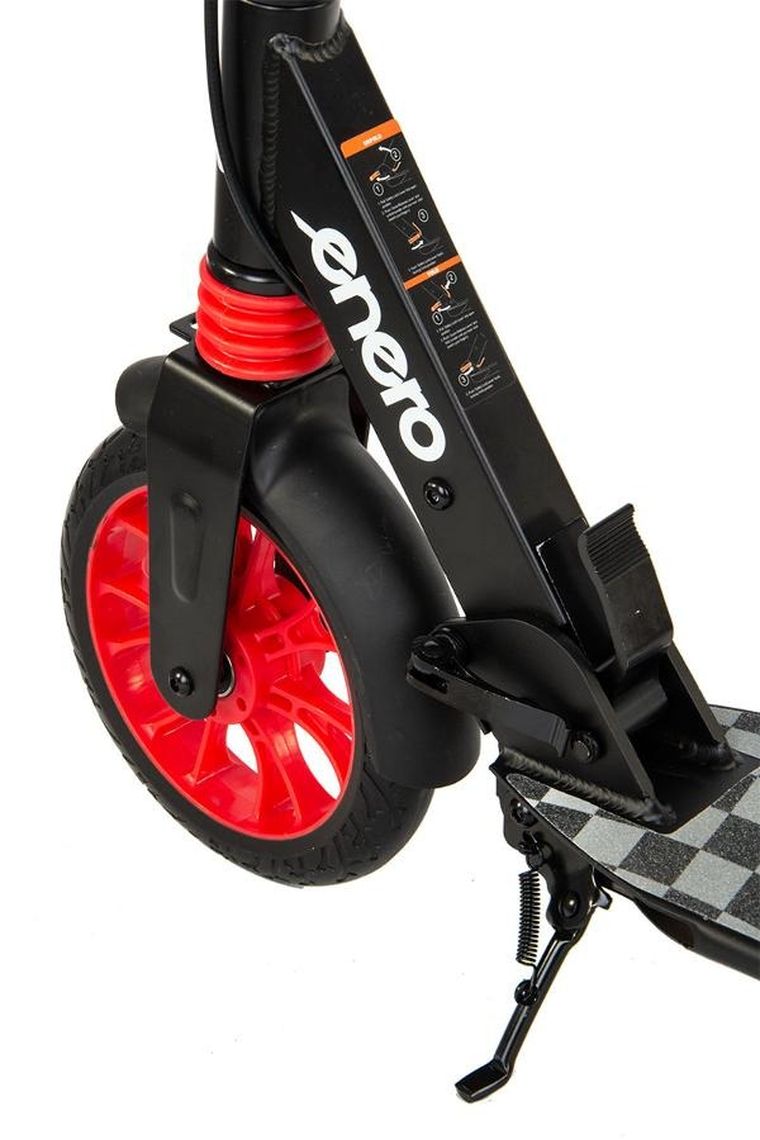 Enero, Ultra Speed, hulajnoga, czarna, 200 mm