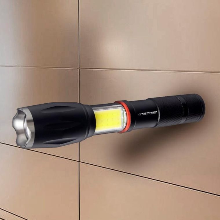 Esperanza, aluminiowa latarka, Cob Dione, EOT070