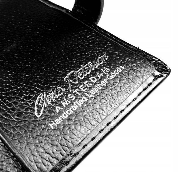 Etui na dokumenty z lakierowanej skóry, Peterson