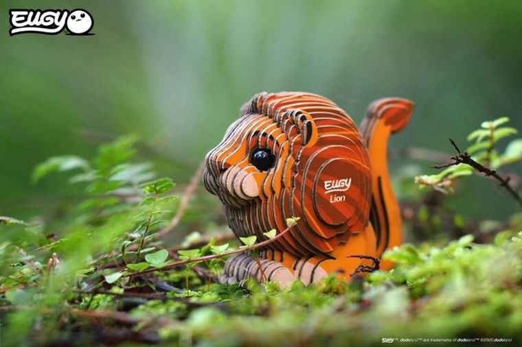 Eugy, układanka 3D, Lew