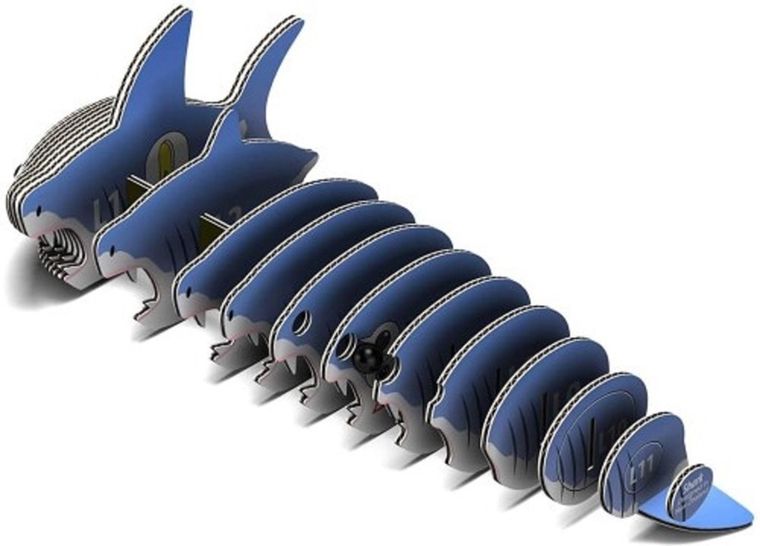 Eugy, układanka 3D, Rekin