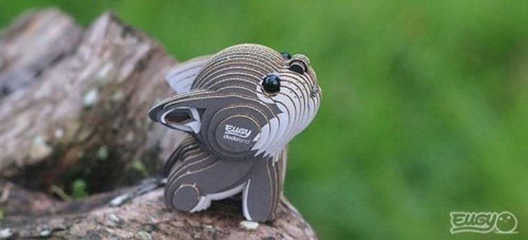 Eugy, układanka 3D, Wilk