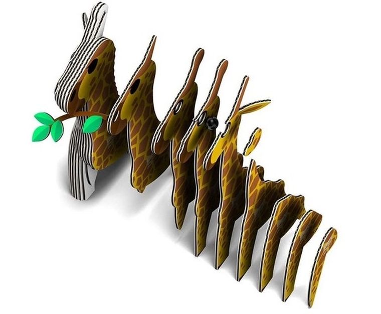 Eugy, układanka 3D, Żyrafa