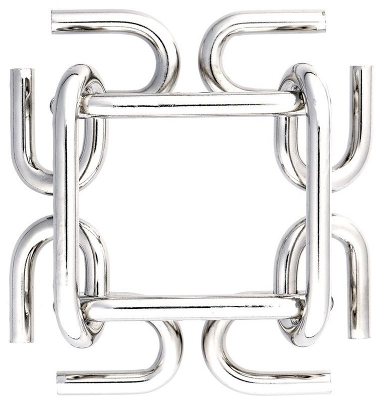 Eureka! Puzzle Mania, zestaw pomarańczowy, łamigłówki metalowe, 4 szt.