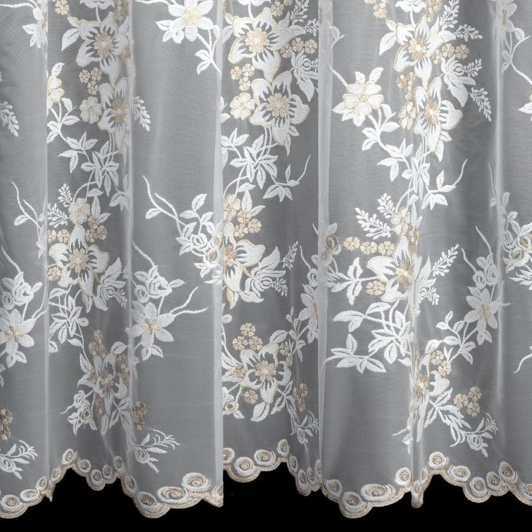 Eurofirany, firana gotowa, Alira, 140-250 cm, kremowy