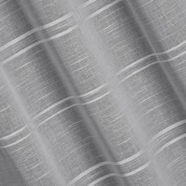 Eurofirany, firana gotowa, Arcadia, 140-250 cm, srebrny