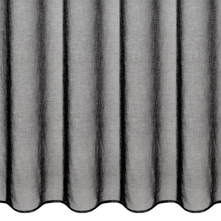 Eurofirany, firana gotowa Aura, 140-250 cm, czarny