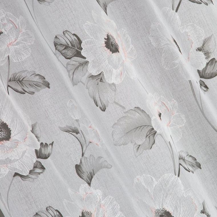 Eurofirany, firana gotowa, Bessy, 140-250 cm, różowy