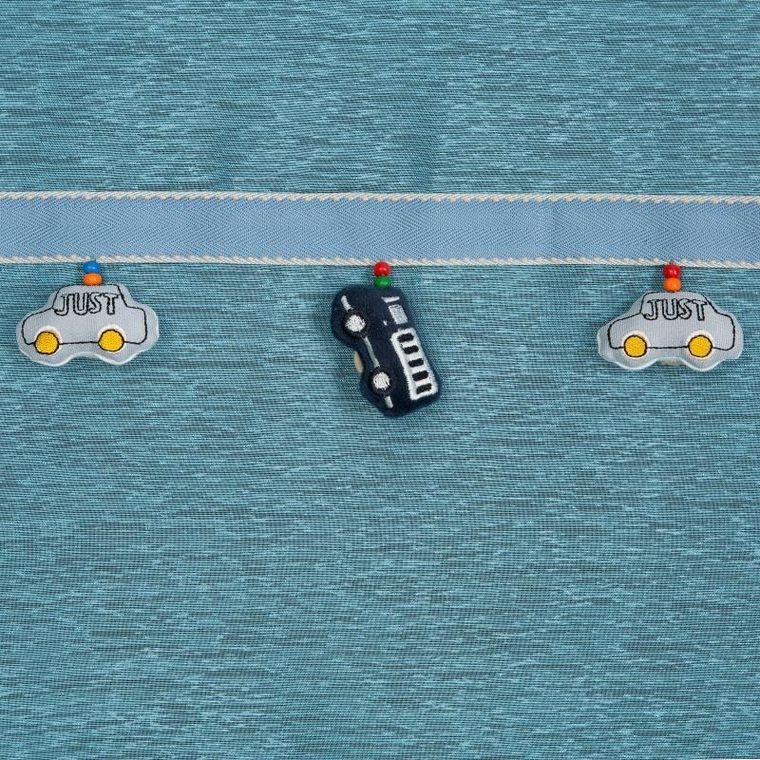 Eurofirany, firana gotowa car, 140-250 cm, niebieski