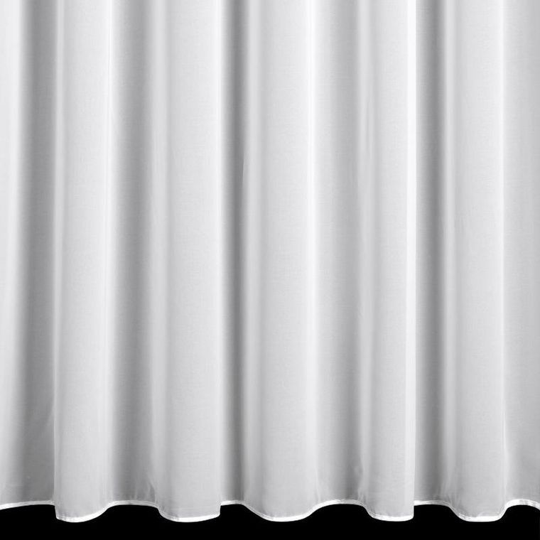 Eurofirany, firana gotowa, Debra, na taśmie, 300-270 cm, biały