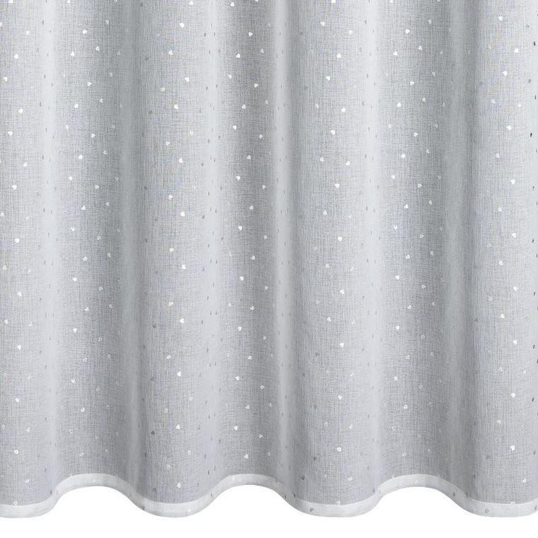 Eurofirany, firana gotowa gina, 140-250 cm, biały