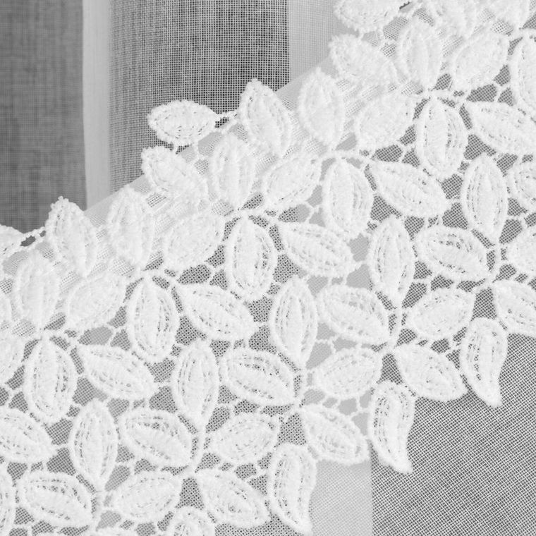 Eurofirany, firana gotowa, Hestia, na taśmie, 400-160 cm, biały