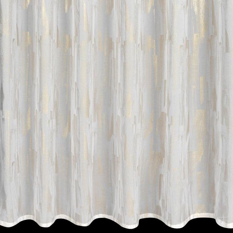 Eurofirany, firana gotowa, Ilaria, na taśmie, 140-250 cm, biały