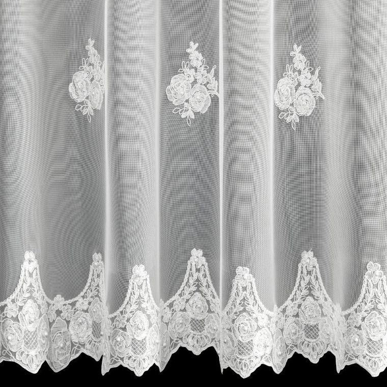 Eurofirany, firana gotowa Isari, 140-250 cm, biały