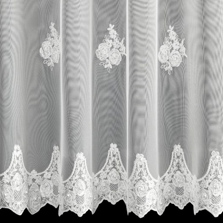 Eurofirany, firana gotowa, Isari, 350-250 cm, biały