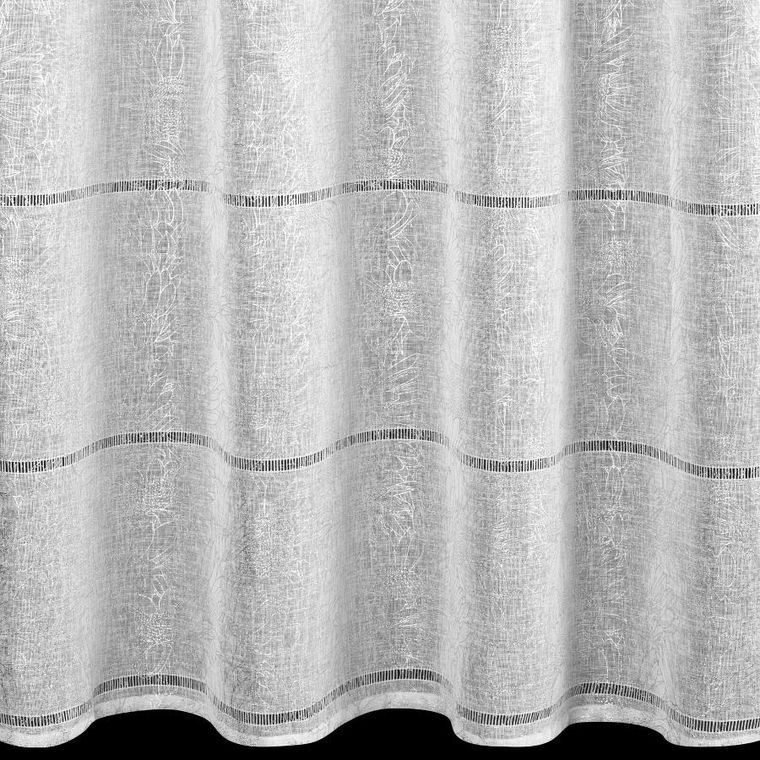 Eurofirany, firana gotowa, Katy, 140-250 cm, biały