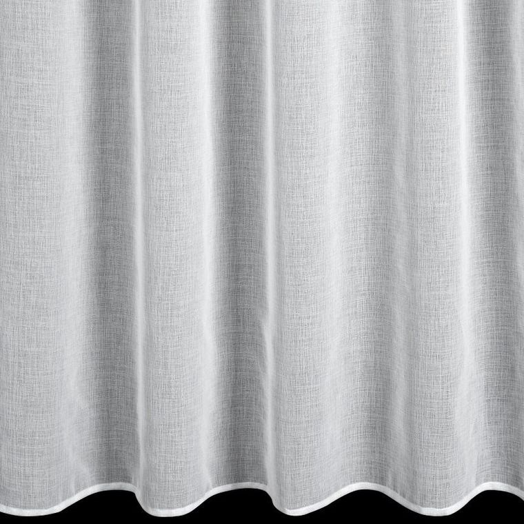 Eurofirany, firana gotowa, Kira, na taśmie, 140-270 cm, biały