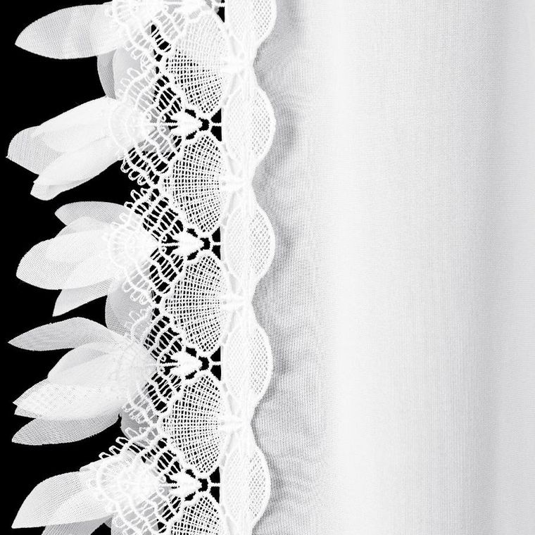 Eurofirany, firana gotowa, Loreta, 80-270 cm, biały