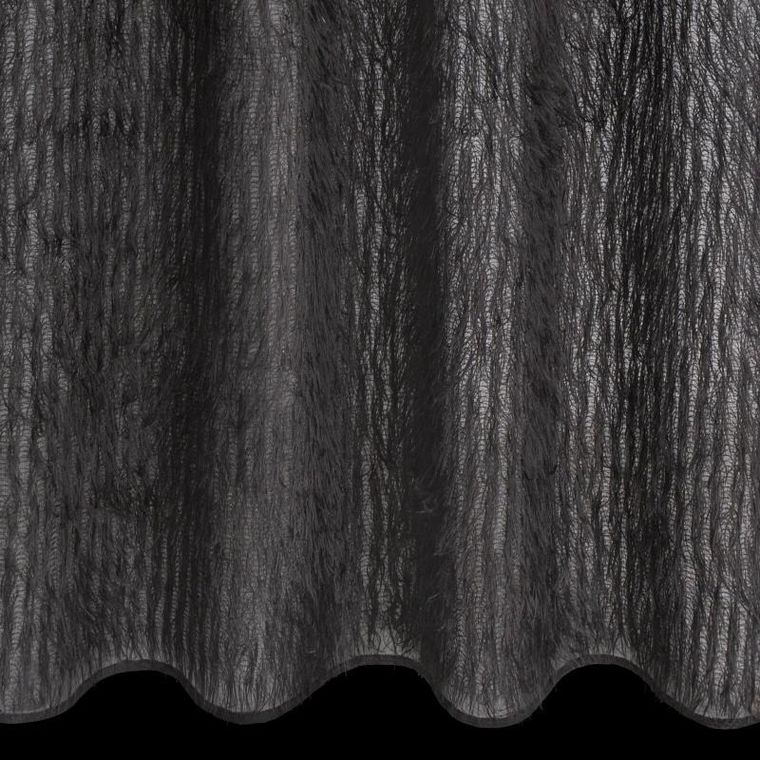 Eurofirany, firana gotowa Margaret2, 140-250 cm, czarny