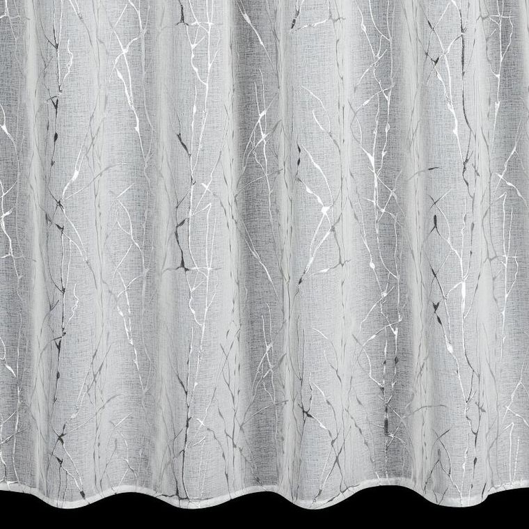 Eurofirany, firana gotowa, Melia, na taśmie, 140-270 cm, biały