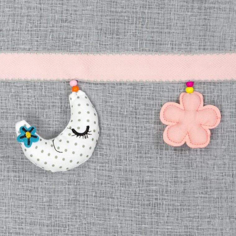 Eurofirany, firana gotowa, moon, 140-250 cm, biały