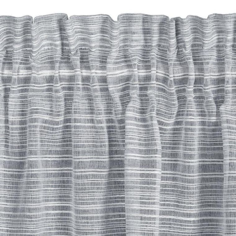 Eurofirany, firana gotowa na taśmie, Aria, 140-300 cm, szary