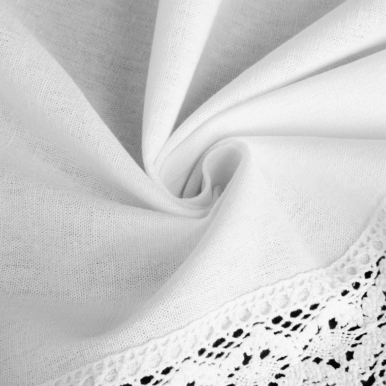 Eurofirany, firana gotowa na taśmie, Clarie, 150-60 cm, biały