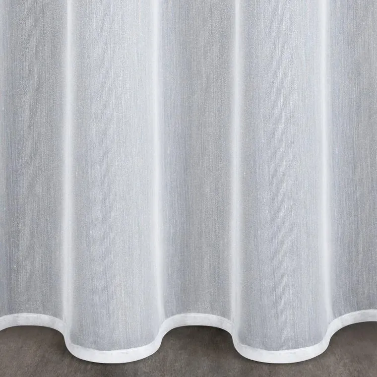 Eurofirany, firana gotowa na taśmie, Mirea, 140-270 cm, biały