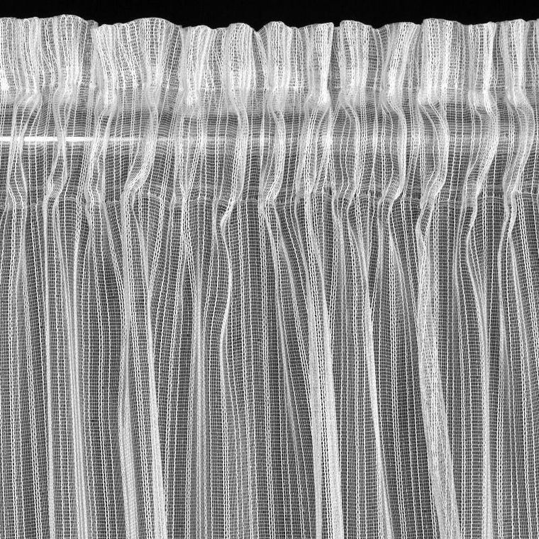 Eurofirany, firana gotowa na taśmie, Noelia, 140-270 cm, biały