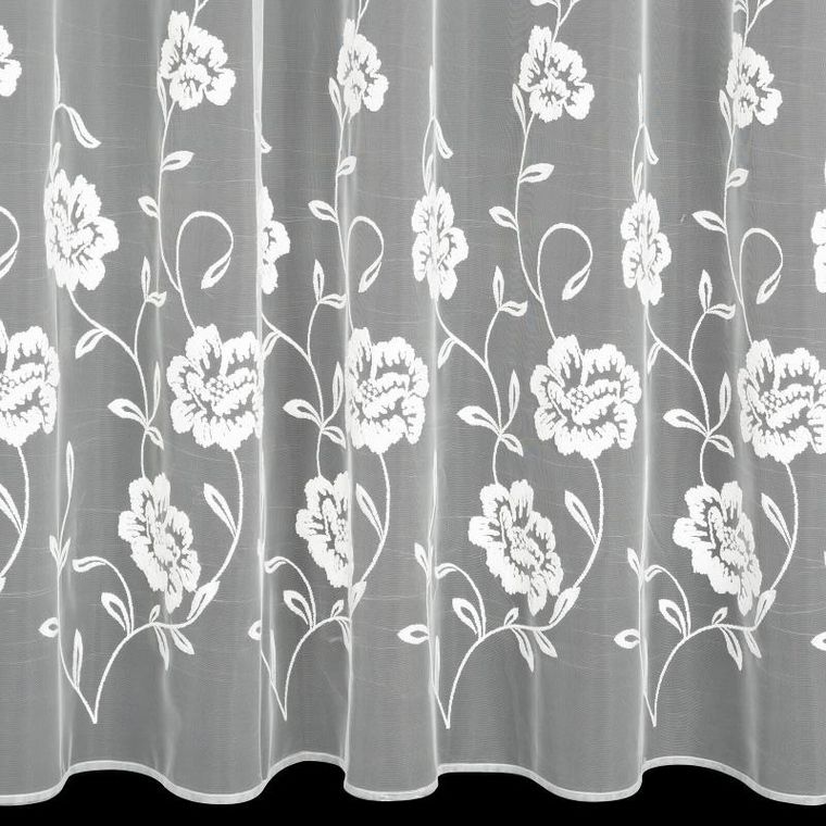 Eurofirany, firana gotowa, Natali, 350-250 cm, biały