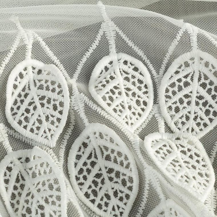 Eurofirany, firana gotowa, Nira, na taśmie, 150-40 cm, kremowy