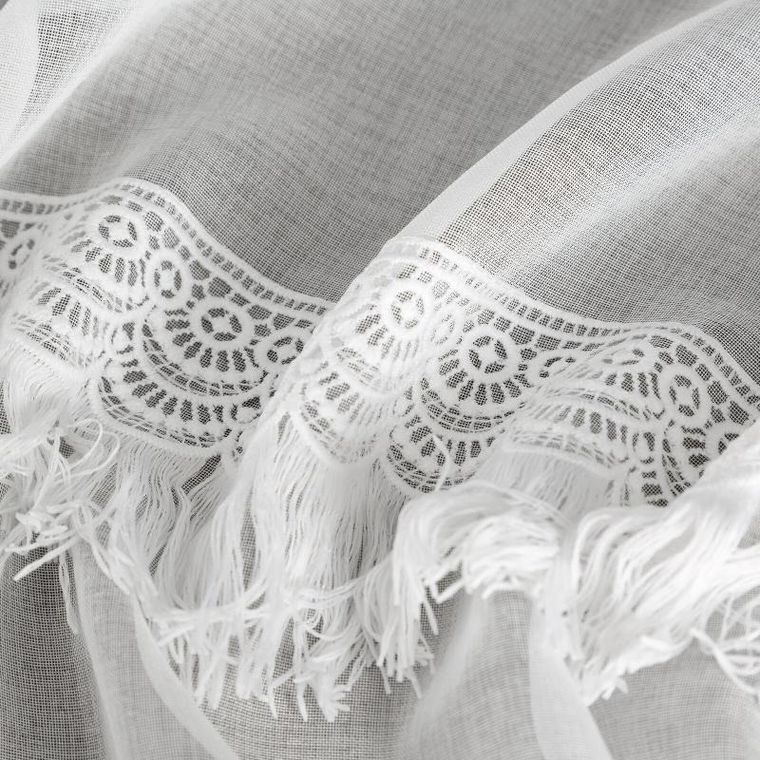 Eurofirany, firana gotowa, Roxana, 140-250 cm, biały