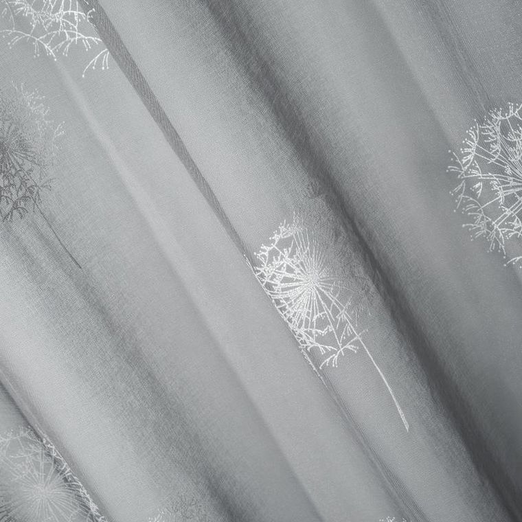 Eurofirany, firana gotowa Sabine, 140-250 cm, stalowy