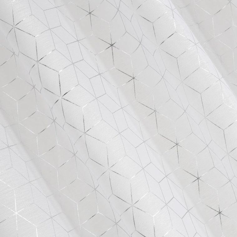 Eurofirany, firana gotowa Seylan, 140-250 cm, biały