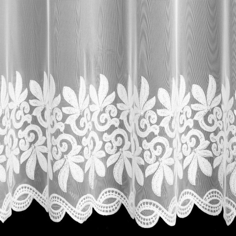 Eurofirany, firana gotowa, Talia, 350-150 cm, biały