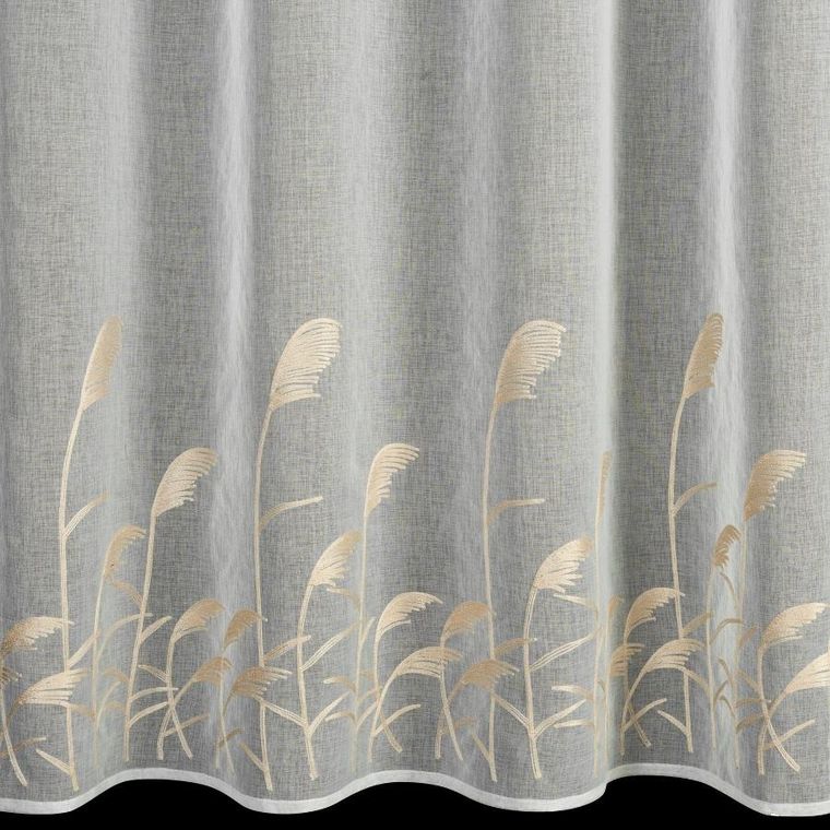 Eurofirany, firana gotowa, Tasha, 140-250 cm, biały