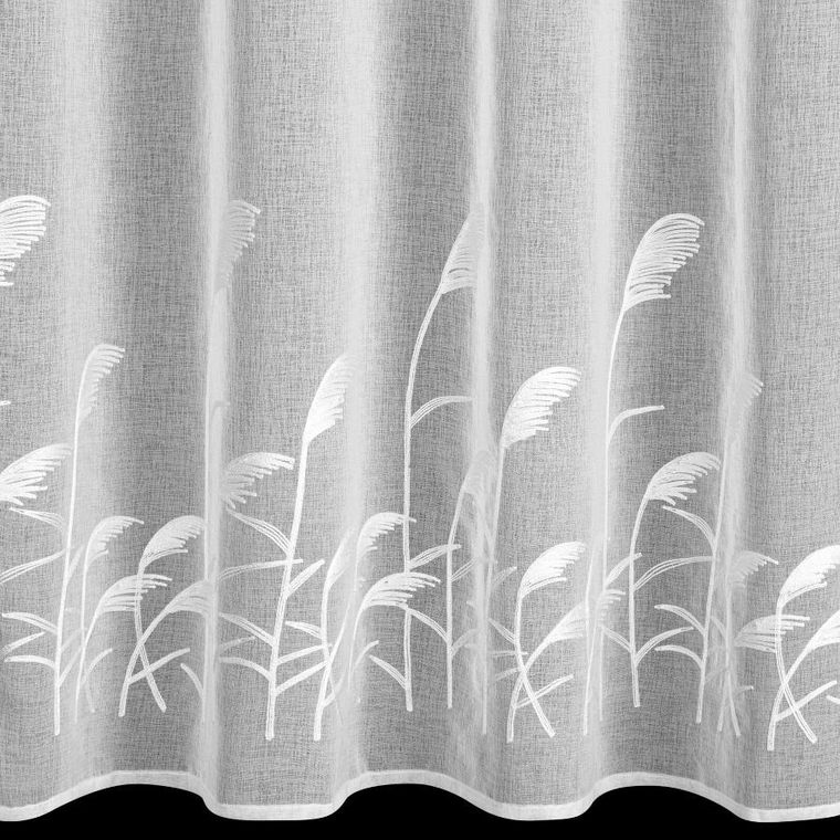 Eurofirany, firana gotowa, Tasha, 140-250 cm, biały