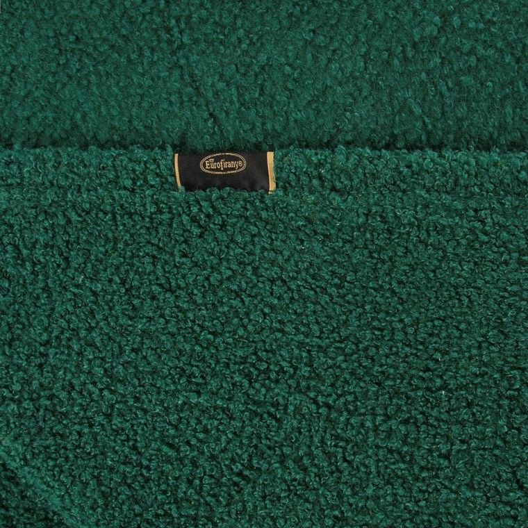 Eurofirany, koc bukla, 200-220 cm, ciemnozielony