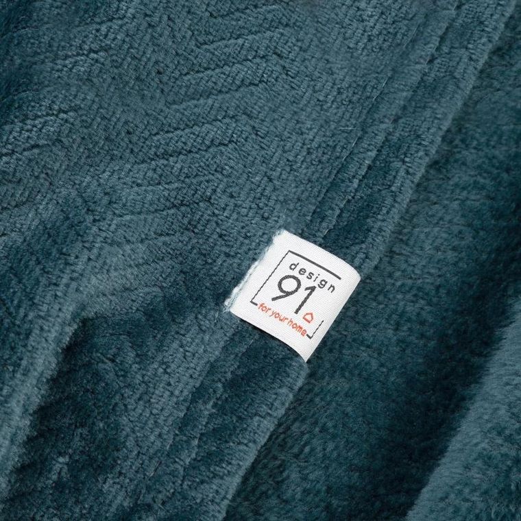 Eurofirany, koc d91 Cindy, 150-200 cm, granatowy