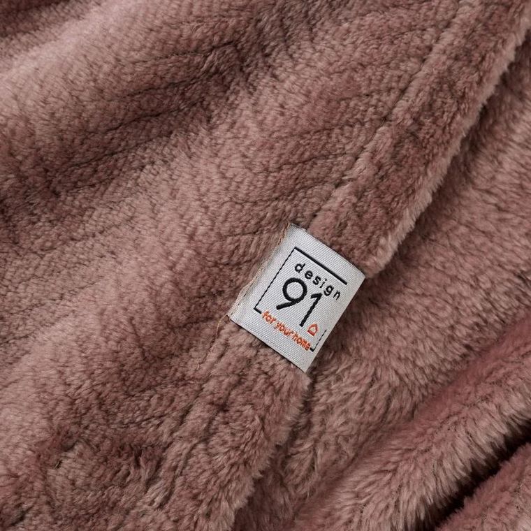 Eurofirany, koc d91 Cndy, 150-200 cm, ceglany