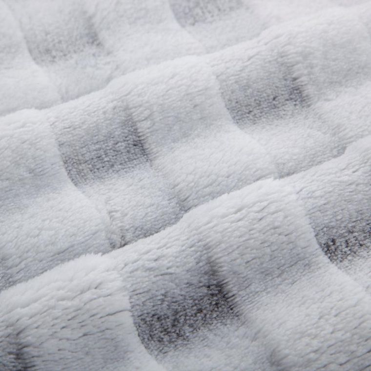 Eurofirany, koc d91, kostka, 170-210 cm, stalowy