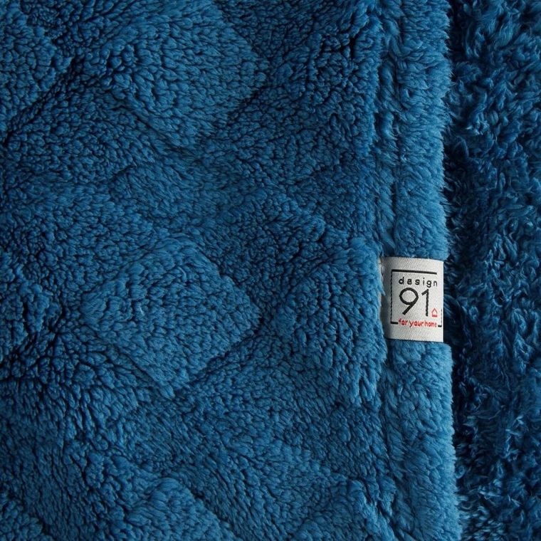 Eurofirany, koc d91, Nancy, 150-200 cm, granatowy