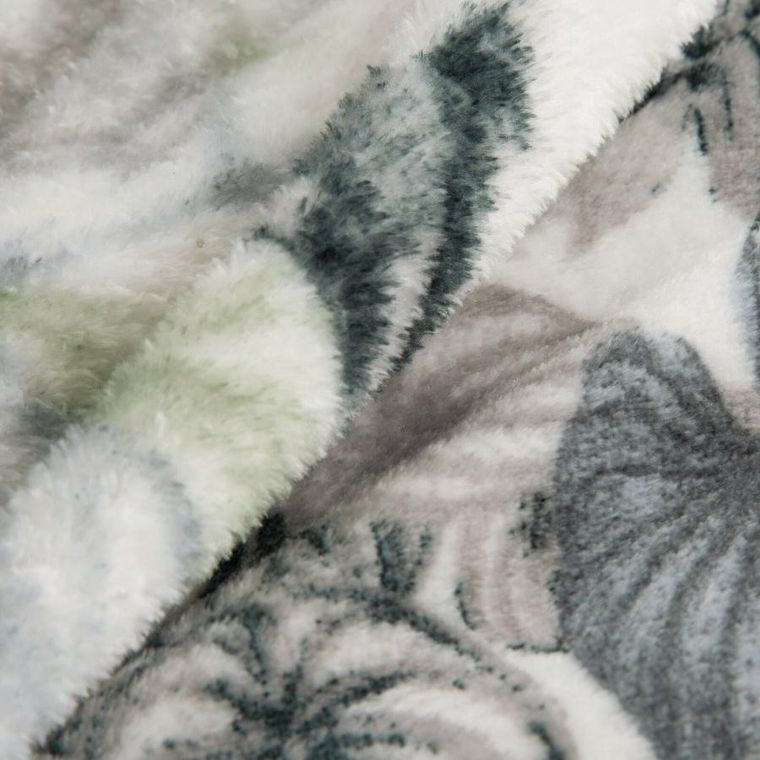 Eurofirany, koc Davos, 150-200 cm, zielony