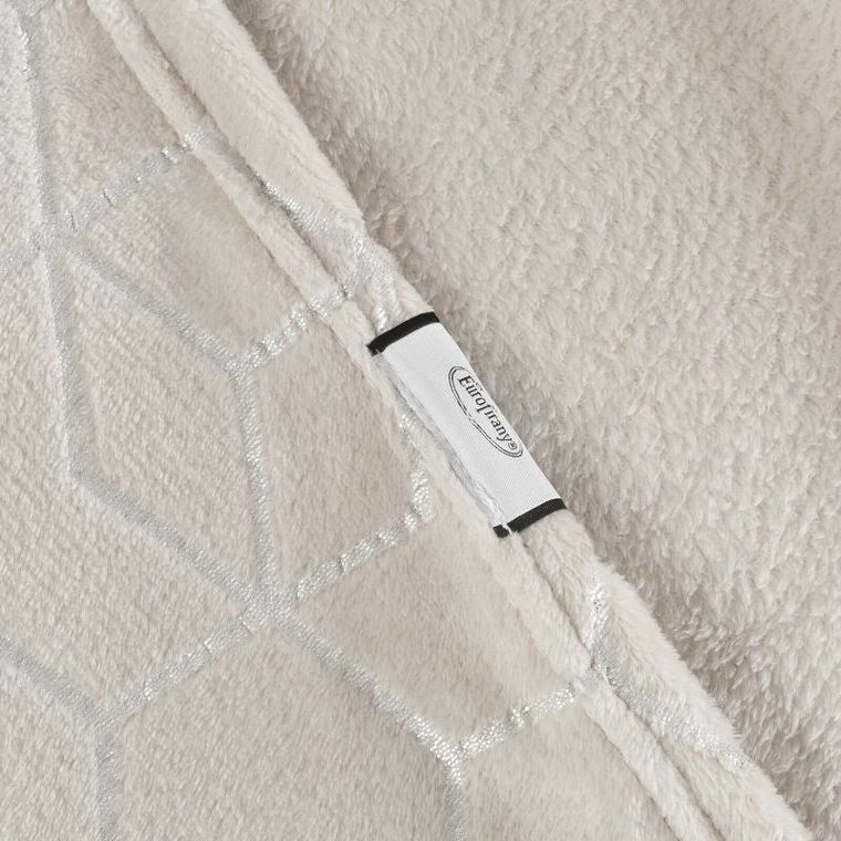 Eurofirany, koc Malibu, 150-200 cm, kremowy