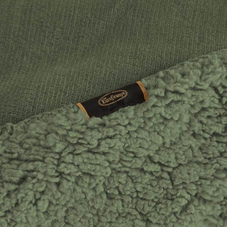 Eurofirany, koc Tedy, 170-210 cm, oliwkowy