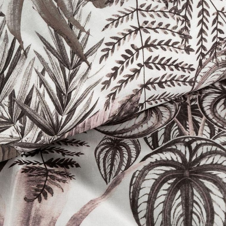 Eurofirany, komplet pościeli bawełnianej, Davos, 140-200 cm, fioletowy