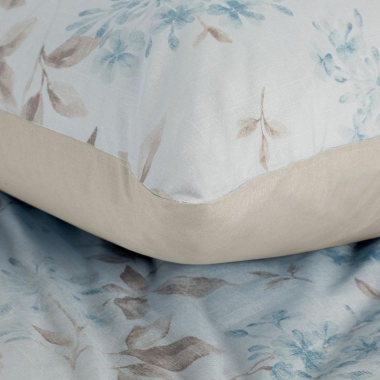 Eurofirany, komplet pościeli bawełnianej, Jasmina, 140-200 cm, kremowy