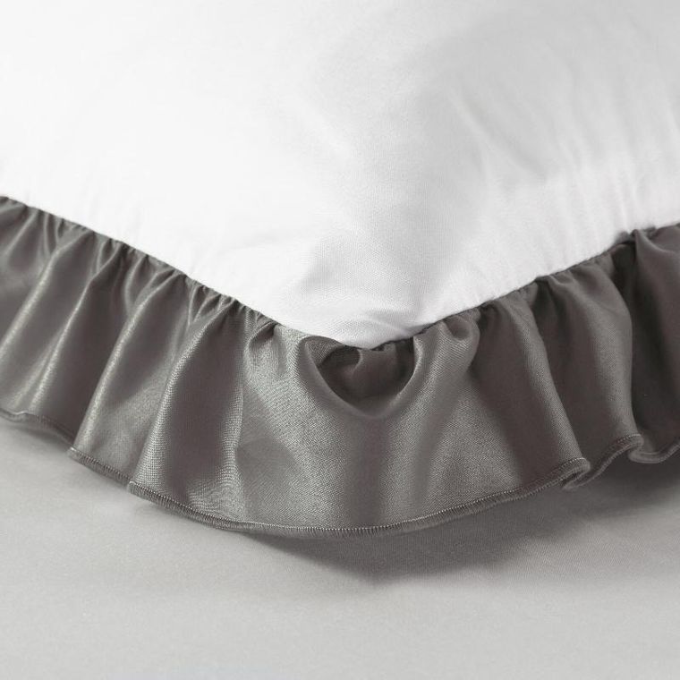 Eurofirany, komplet pościeli, Eliza, 220-200 cm, biały